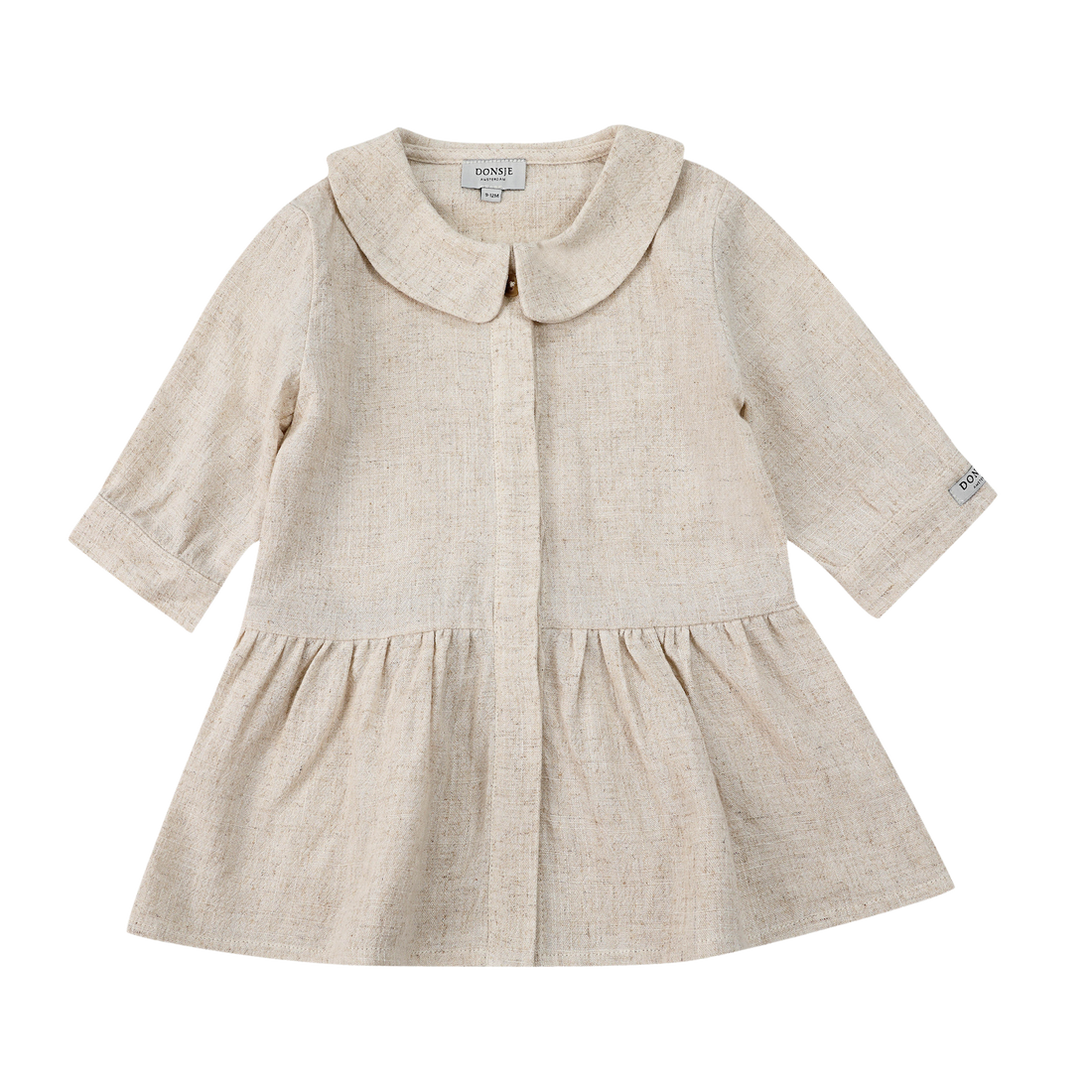 Noelle Dress | Warm White Melange