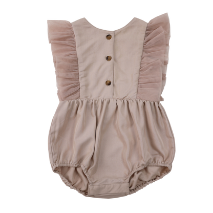 Odine Playsuit | Vintage Rose