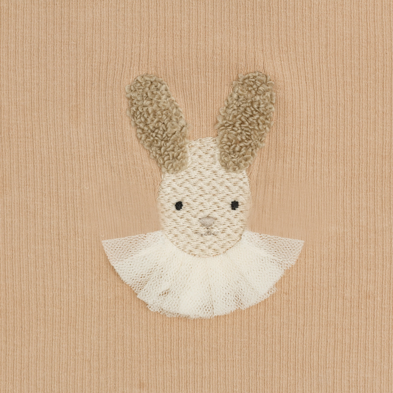 Nowie Bodysuit | Festive Rabbit | Rose Mocha