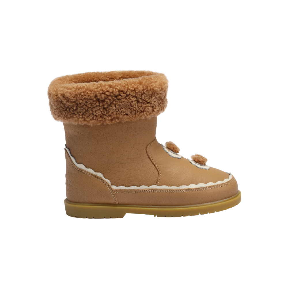 Pleun Boots | Beige Leather