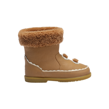 Pleun Boots | Beige Leather