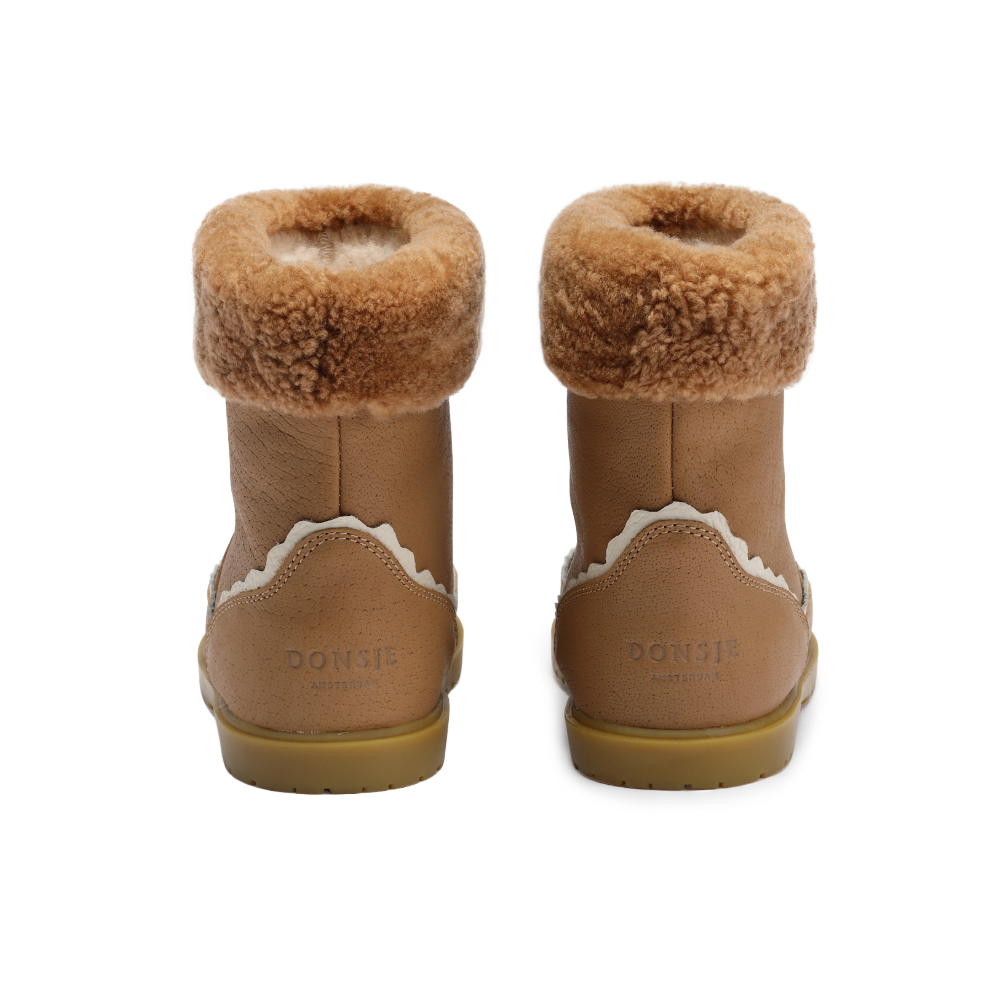 Pleun Boots | Beige Leather