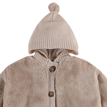 Birie Jacket | Soft Sand Teddy