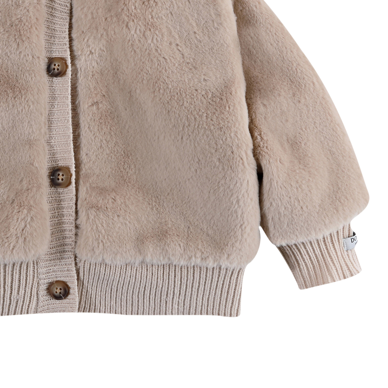 Birie Jacket | Soft Sand Teddy