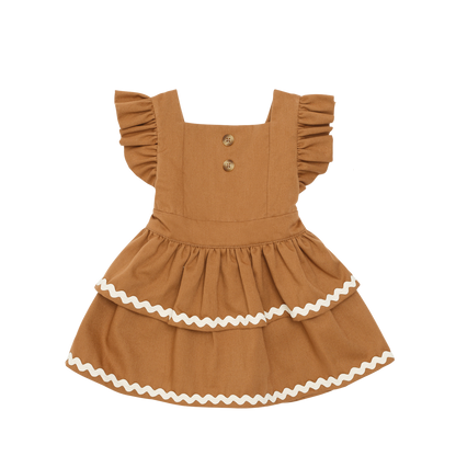 Gine Dress | Rose Brown