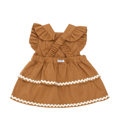 Gine Dress | Rose Brown