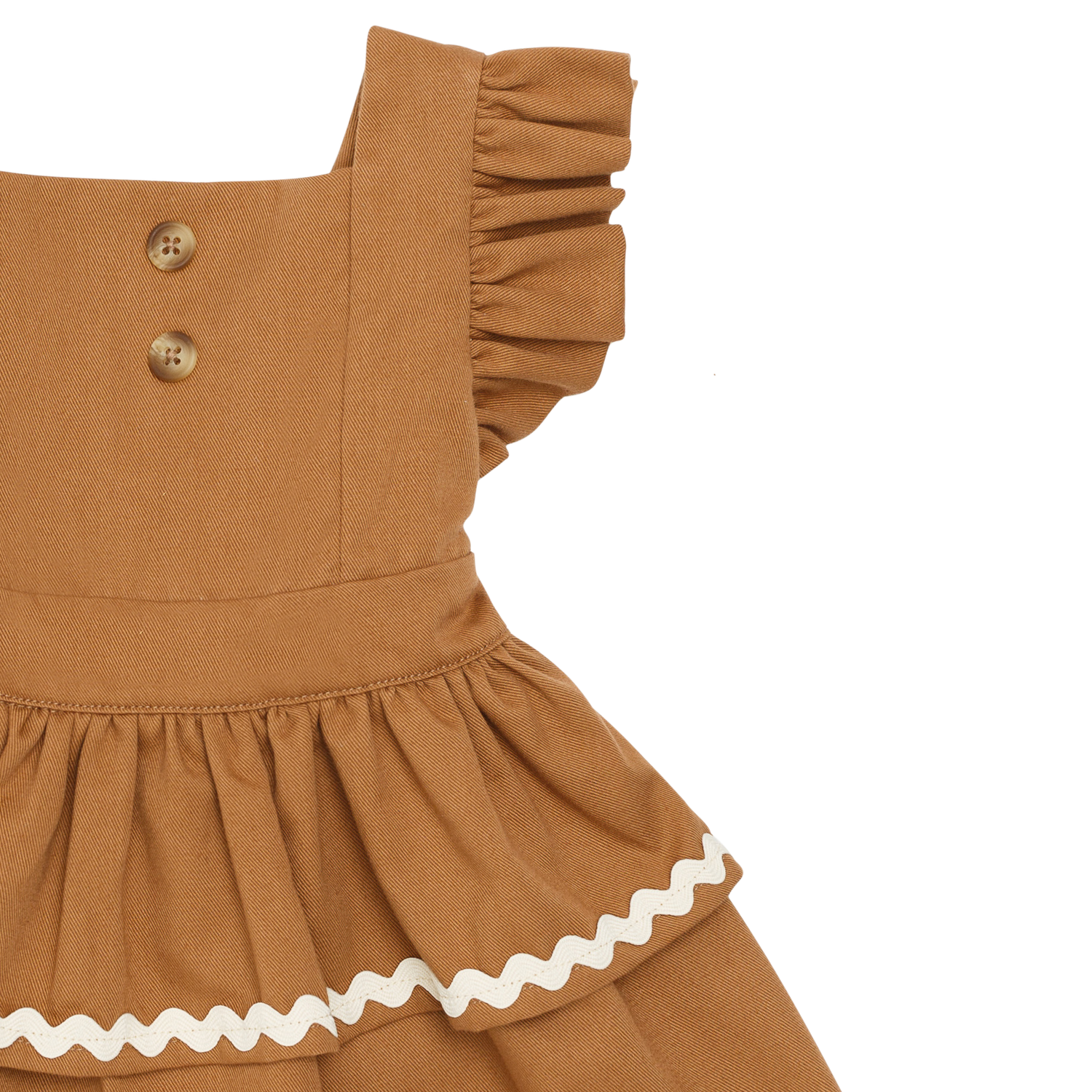 Gine Dress | Rose Brown