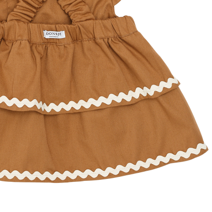 Gine Dress | Rose Brown