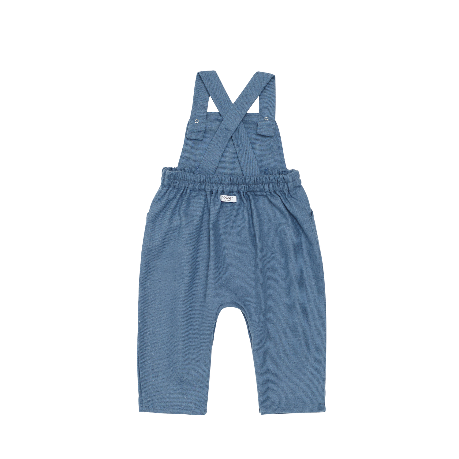 Mosie Overalls | Reindeer | Vintage Blue