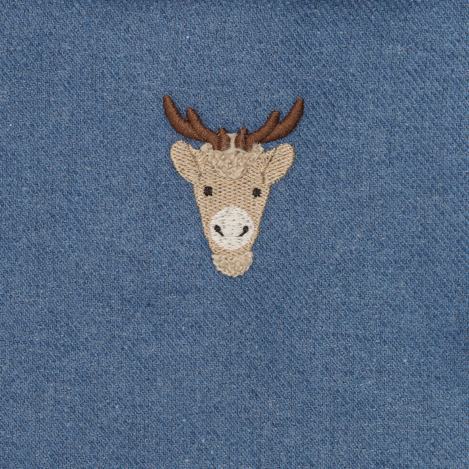 Mosie Overalls | Reindeer | Vintage Blue