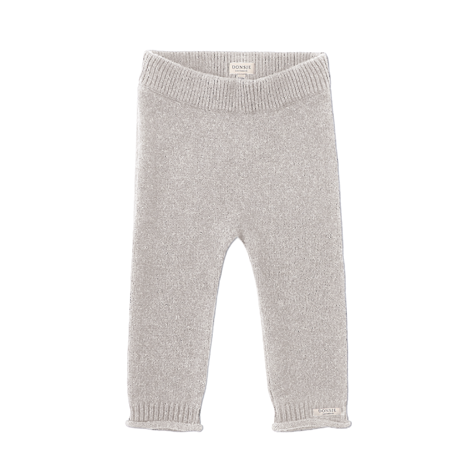 Trig Merino Wool Trousers | Soft Grey Melange