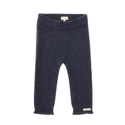 Trig Merino Wool Trousers | Blue Marine Melange