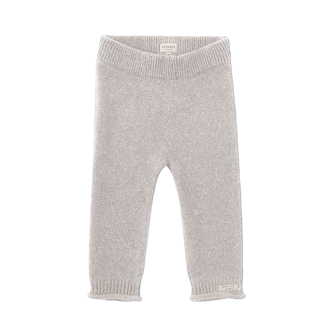 Trig Merino Wool Trousers | Soft Grey Melange