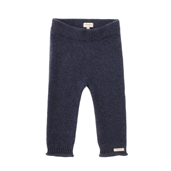 Trig Merino Wool Trousers | Blue Marine Melange