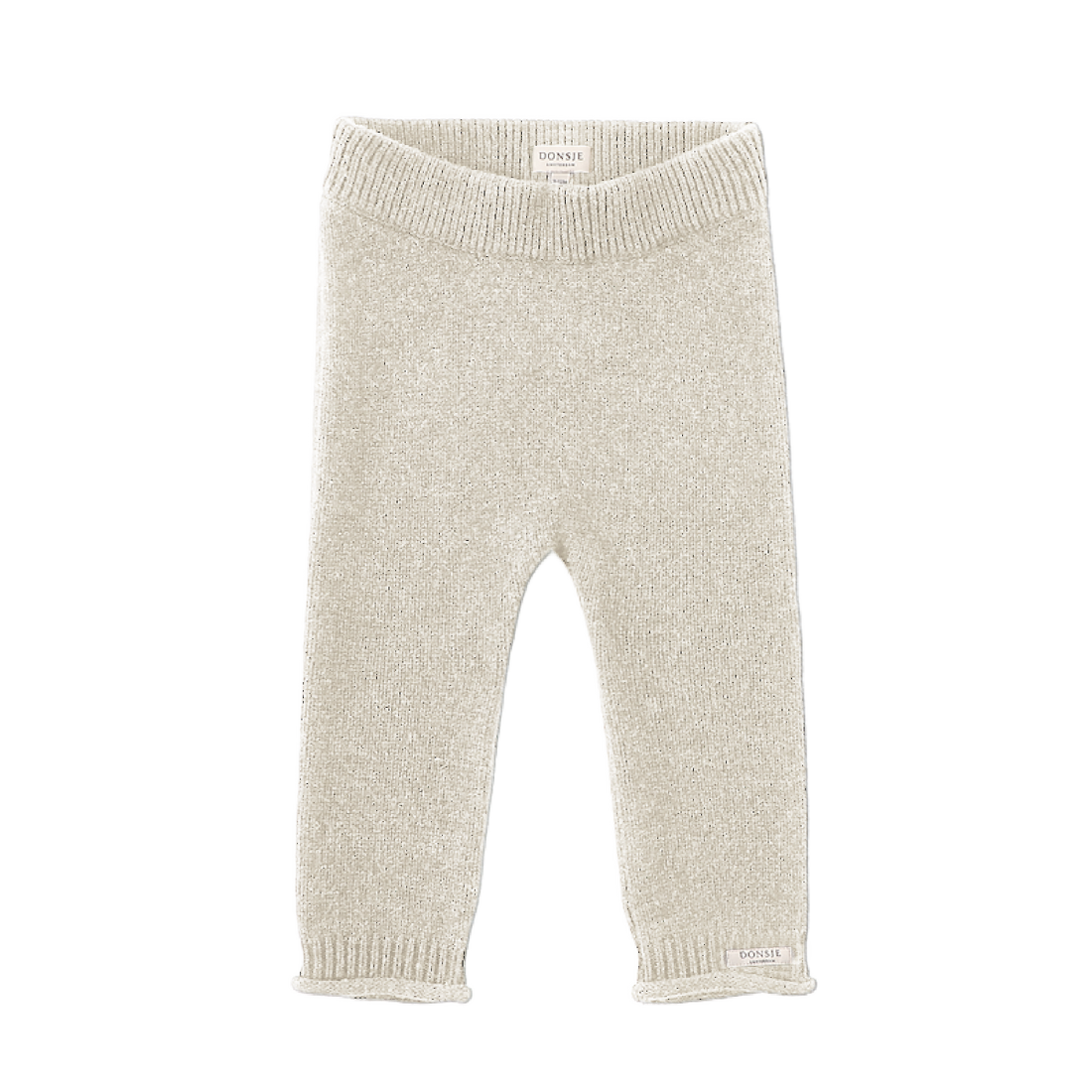 Trig Merino Wool Trousers | Arctic Ivory Melange