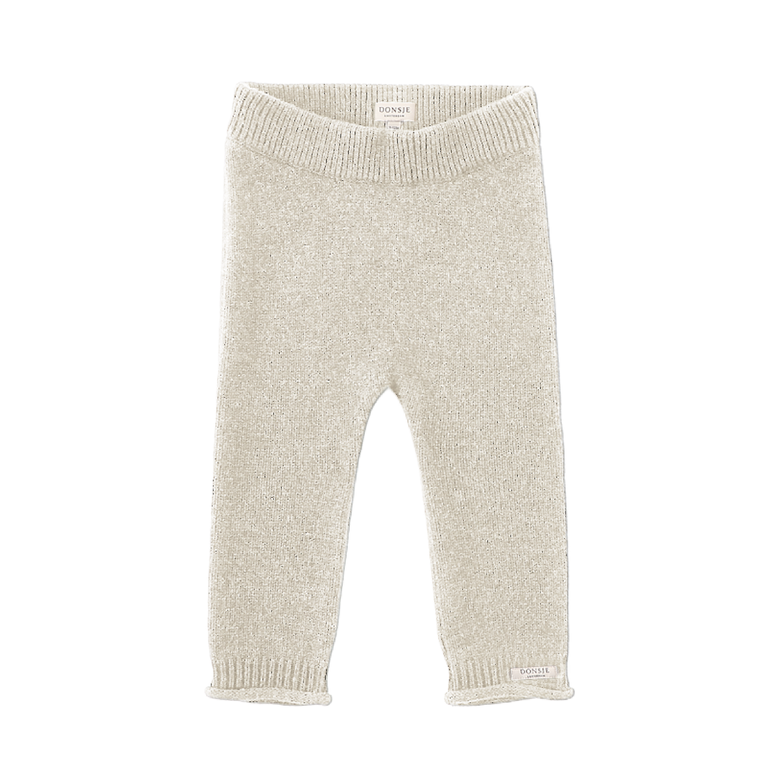 Trig Merino Wool Trousers | Arctic Ivory Melange