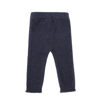 Trig Merino Wool Trousers | Blue Marine Melange