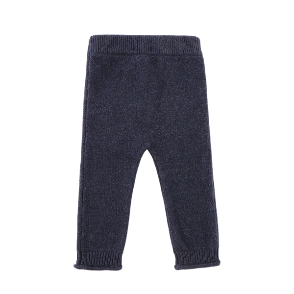 Trig Merino Wool Trousers | Blue Marine Melange