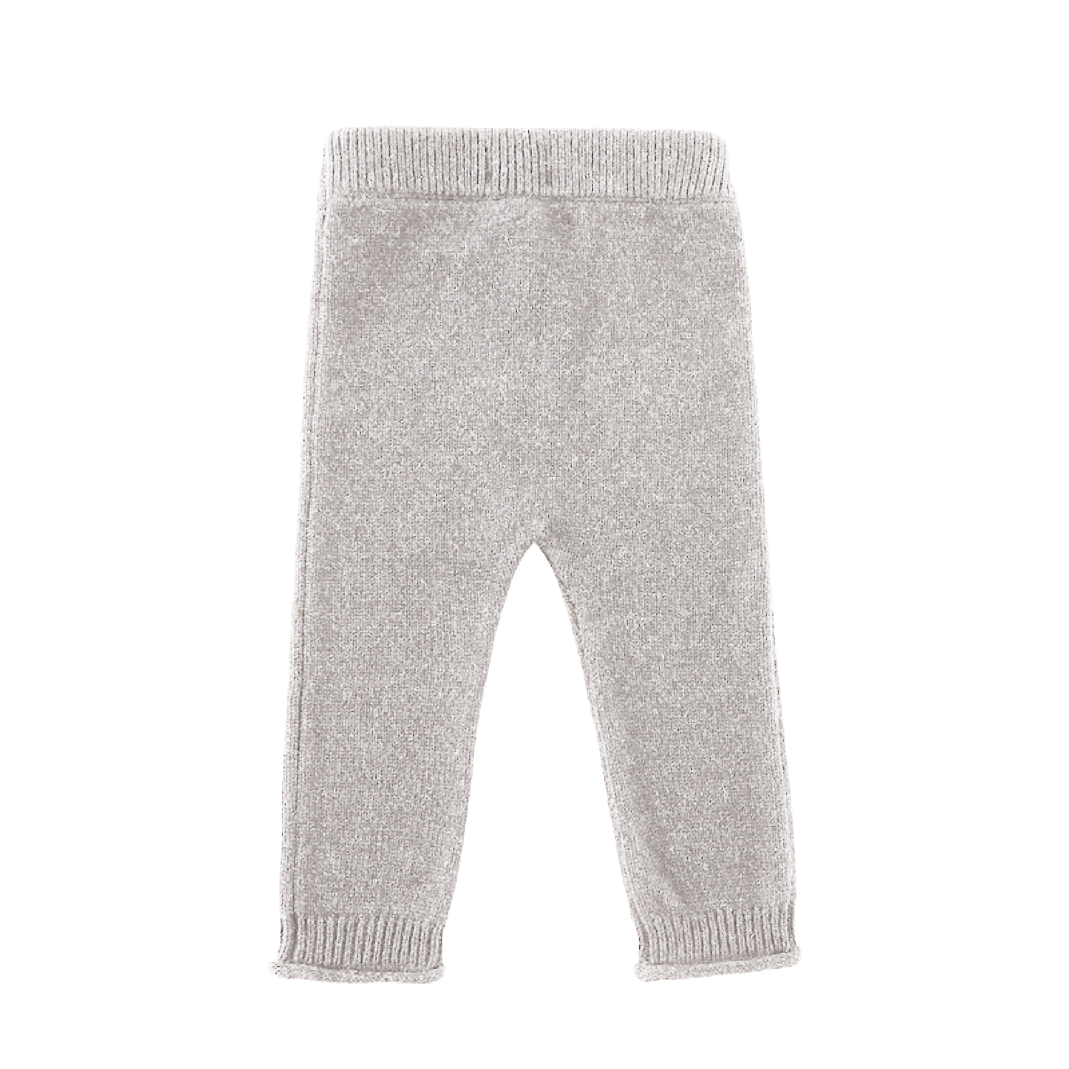 Trig Merino Wool Trousers | Soft Grey Melange