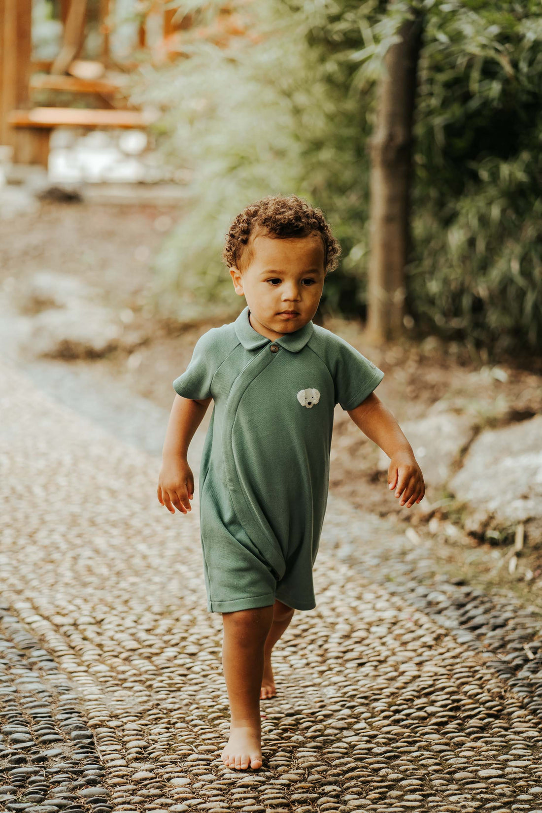 Adriaen Playsuit | Golden Retriever | Green Bay