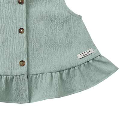 Francise Top | Frosted Green