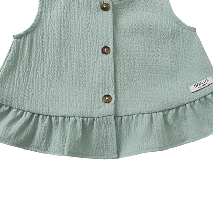 Francise Top | Frosted Green