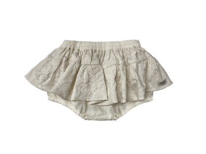 Lonna Skirt | Warm White Flowers