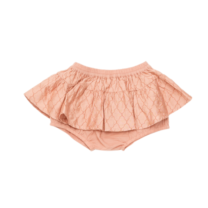 Lonna Skirt | Cloudy Rose - Rust Diamonds