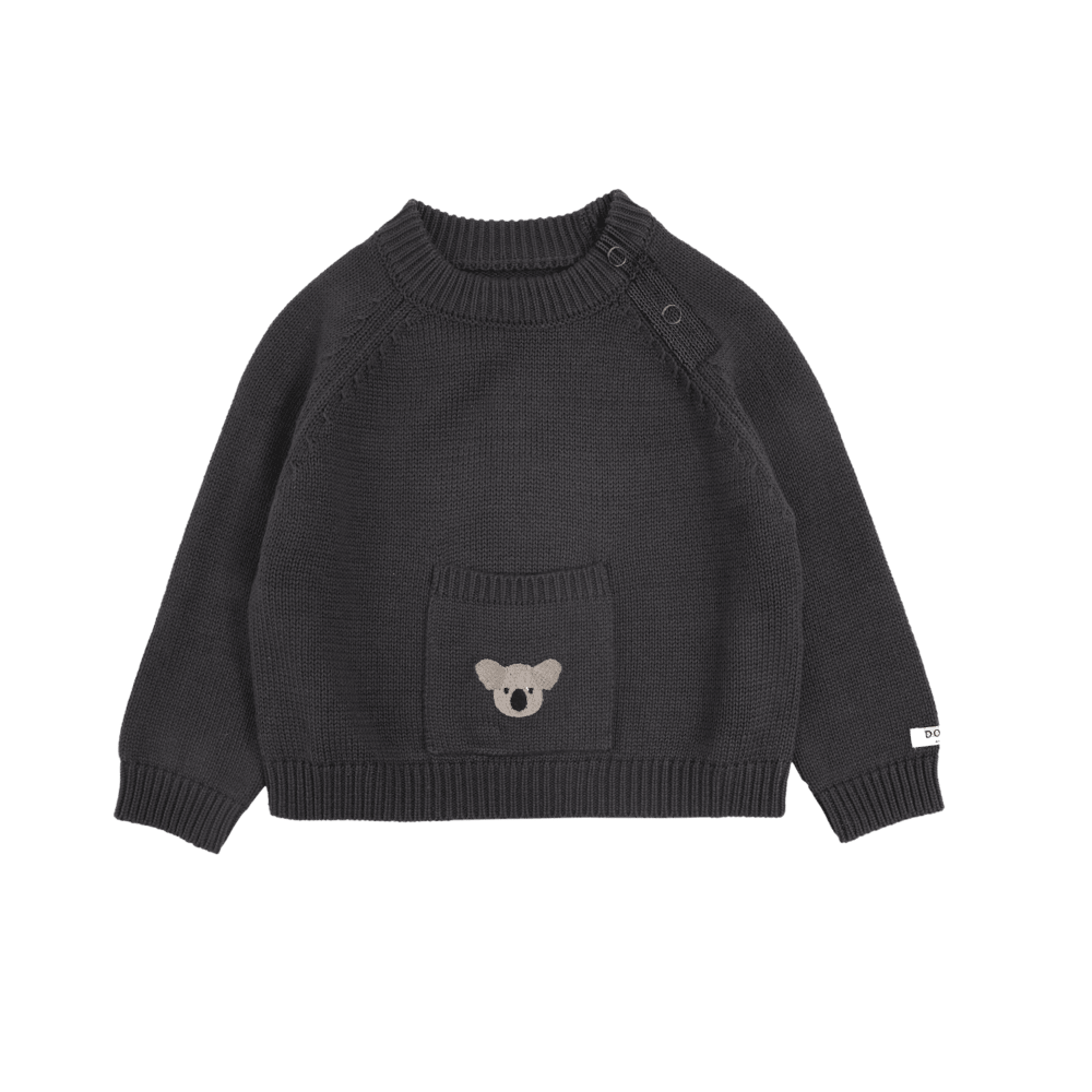 Loeke Sweater | Koala | Blue Marine