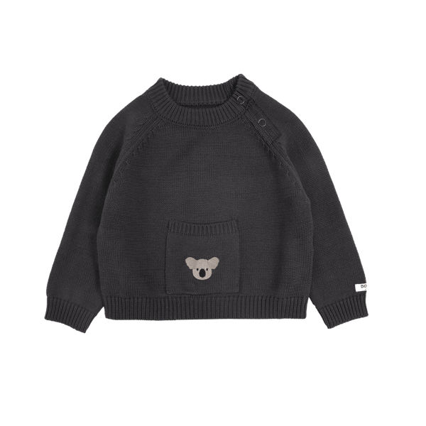 Loeke Sweater | Koala | Blue Marine