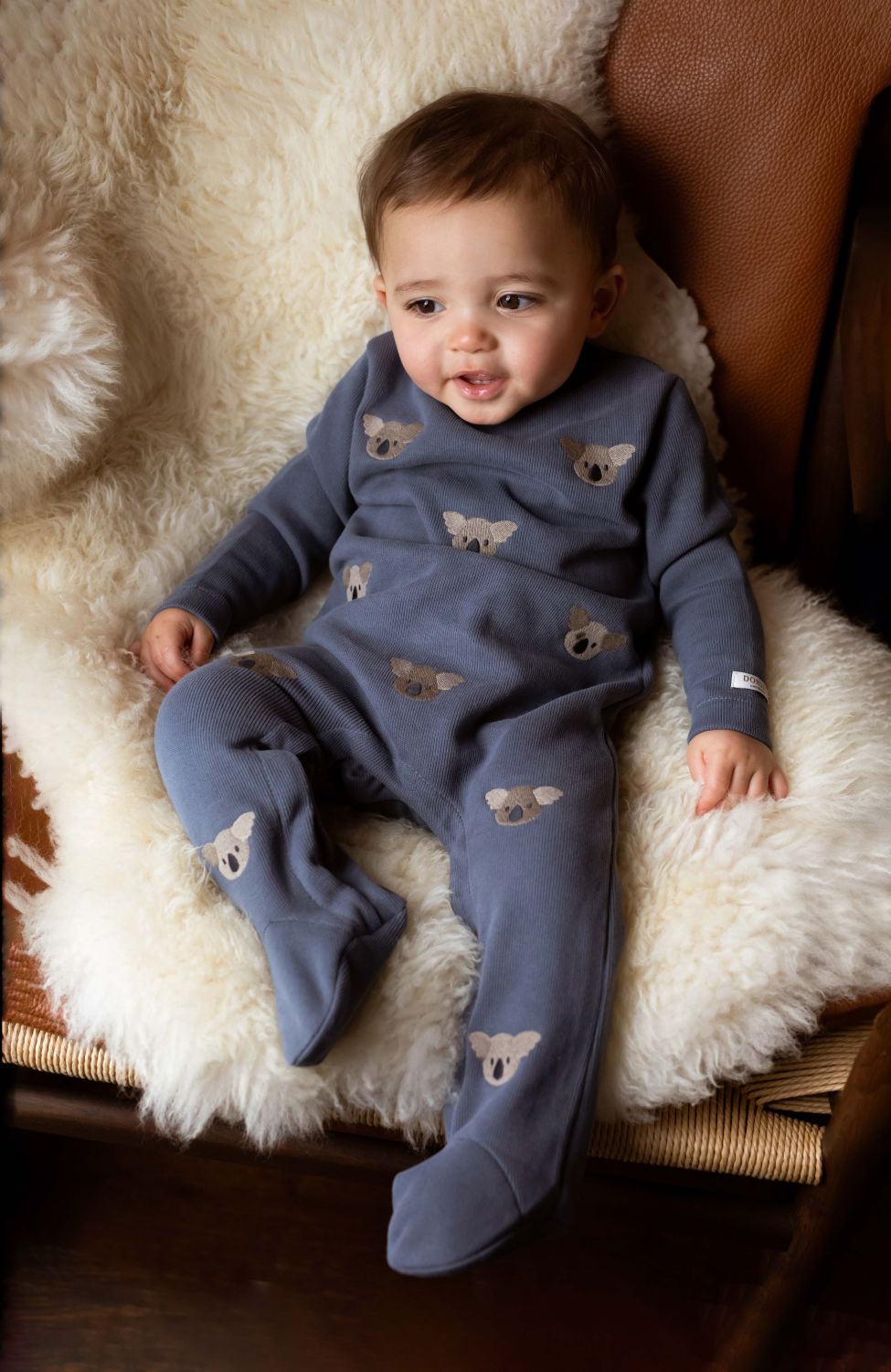 Phlyn Onesie | Koalas | Dark Spruce – Donsje Amsterdam