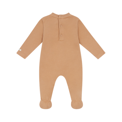 Phlyn Onesie | Fluffy Bunnies | Rose Mocha