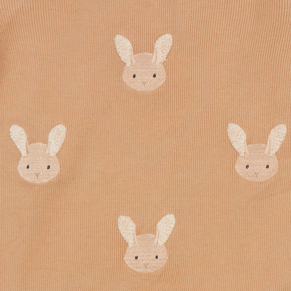 Phlyn Onesie | Fluffy Bunnies | Rose Mocha