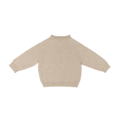 Collyns Cashmere Wool Sweater | Dusty Brown