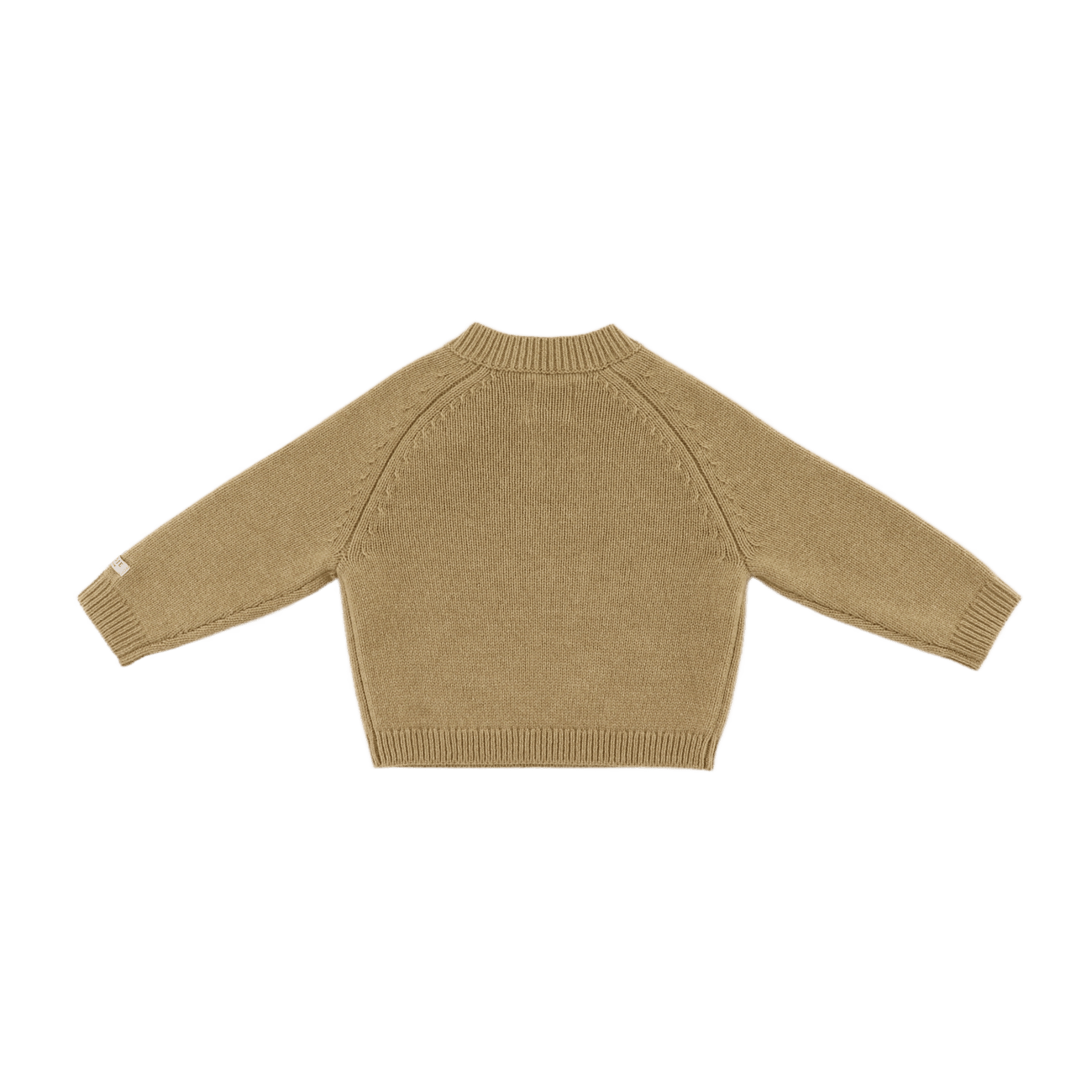 Sibbe Merino Wool Sweater | Bear | Sesame