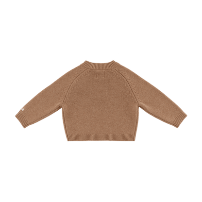 Sibbe Merino Wool Sweater | Fluffy Bunny | Hazelnut