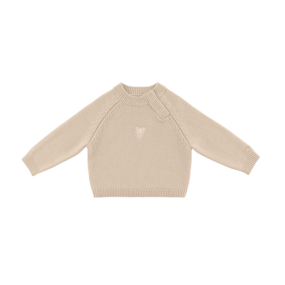 Sibbe Merino Wool Sweater | Unicorn | Soft Sand