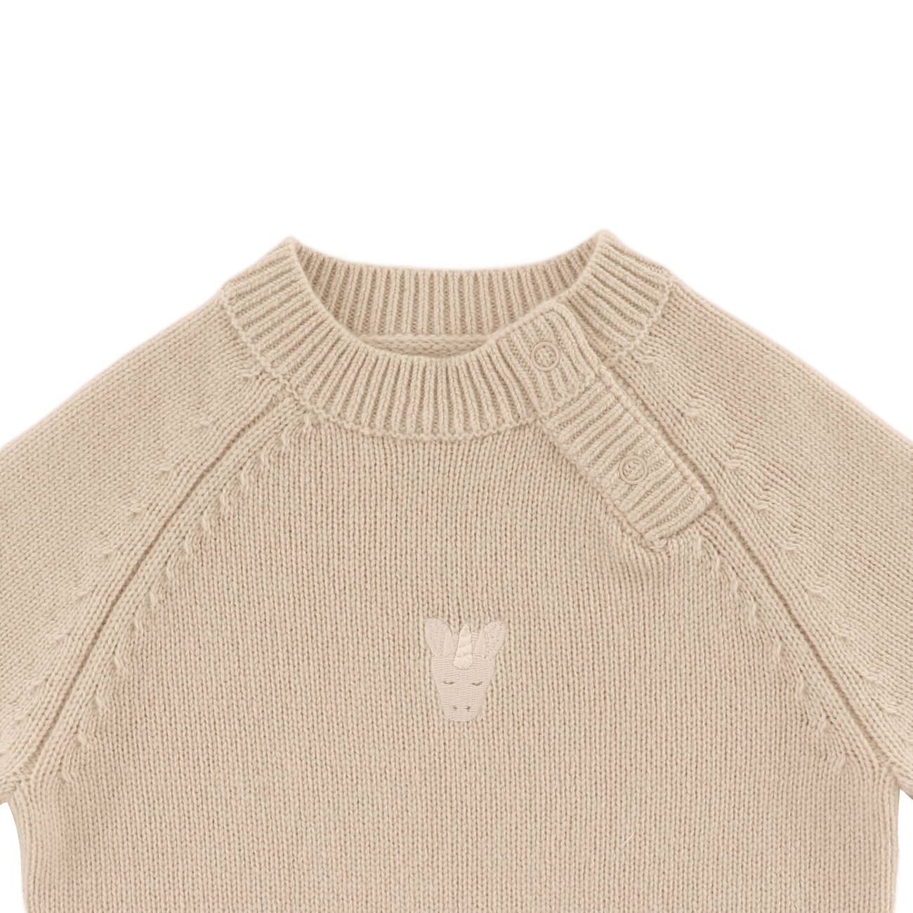 Sibbe Merino Wool Sweater | Unicorn | Soft Sand