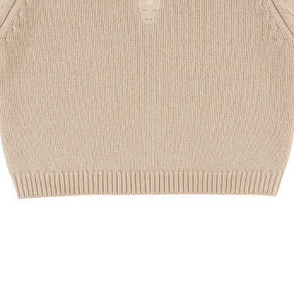 Sibbe Merino Wool Sweater | Unicorn | Soft Sand