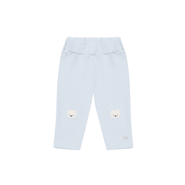 Joek Trousers | Polar Bears | Ice Blue