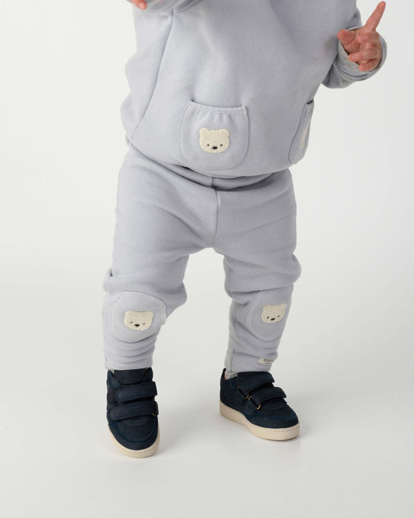 Joek Trousers | Polar Bears | Ice Blue