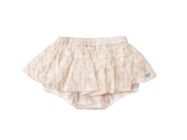 Lonna Skirt | Soft Taupe - Rose Chain