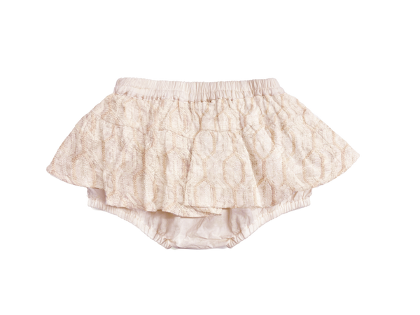 Lonna Skirt | Soft Taupe - Rose Chain