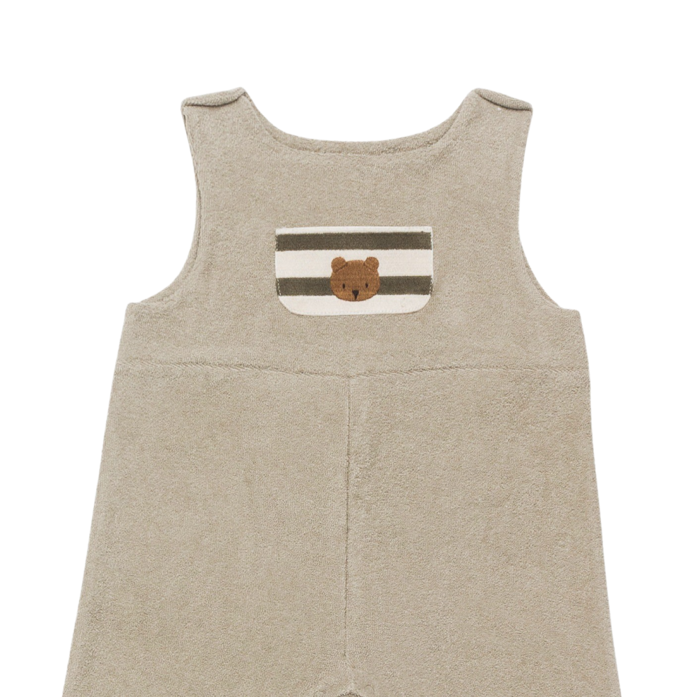 Twijsie Jumpsuit | Bear | Dusty Green