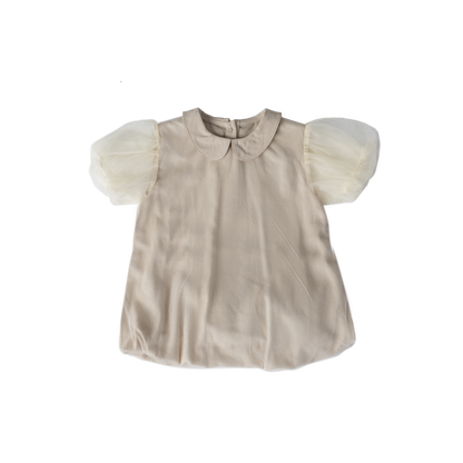Hylke Dress | Soft Sand Metallic