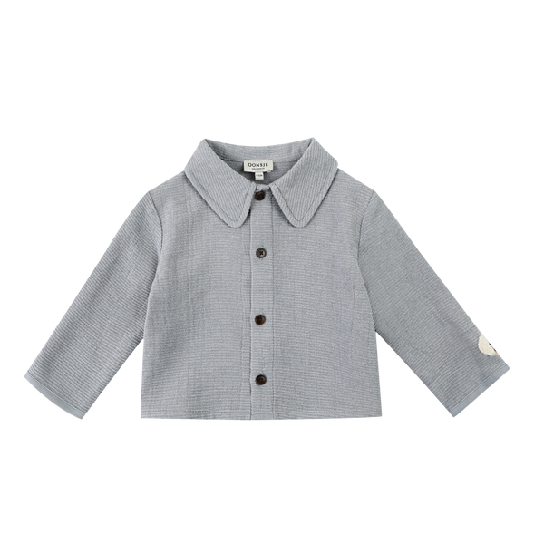 Lukian Shirt | Golden Retriever | Foggy Blue