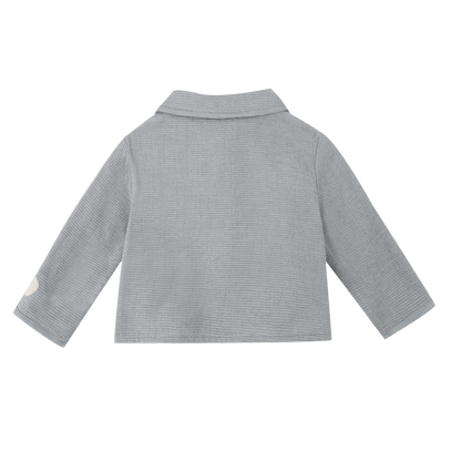 Lukian Shirt | Golden Retriever | Foggy Blue