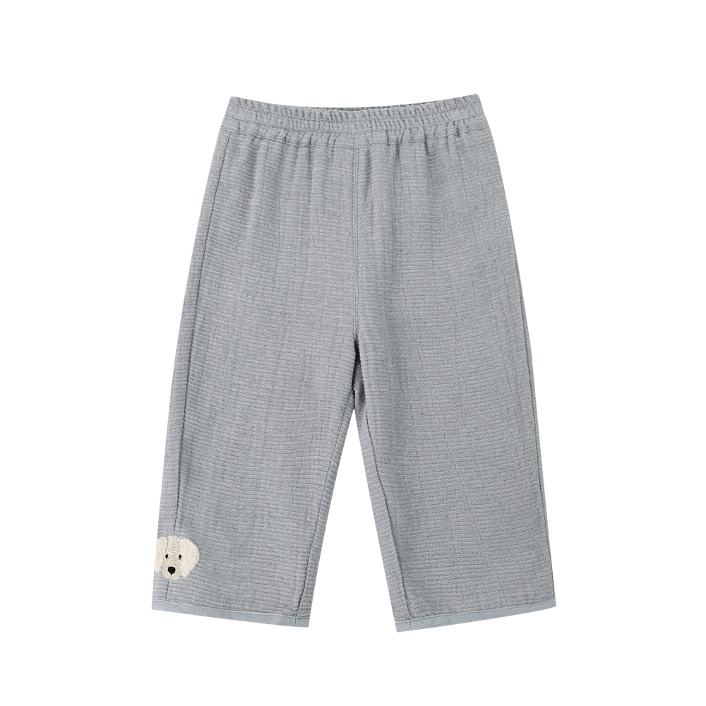 Yuno Trousers | Golden Retriever | Foggy Blue