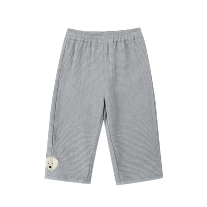 Yuno Trousers | Golden Retriever | Foggy Blue