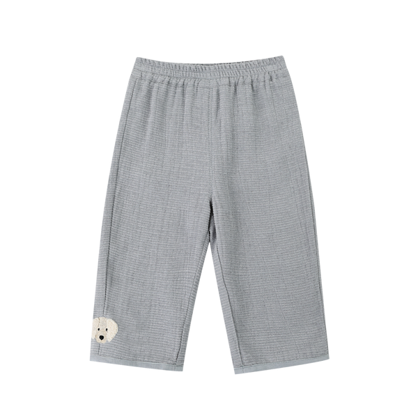 Yuno Trousers | Golden Retriever | Foggy Blue